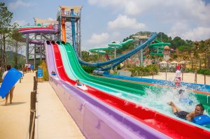 Whizzard and AquaLoop - RamaYana Waterpark, Thailand