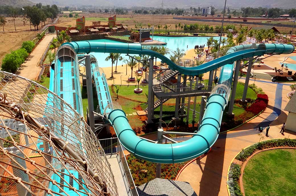 Water Slide Master Blaster Wet N Joy Water Park Manufacturer Lonavala India