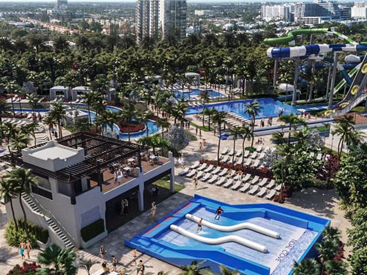 Flowrider tripple surf machine jw marriott