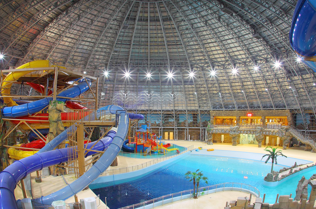Overview, AquaSferra Donetzk Indoor Waterpark, Ukraine