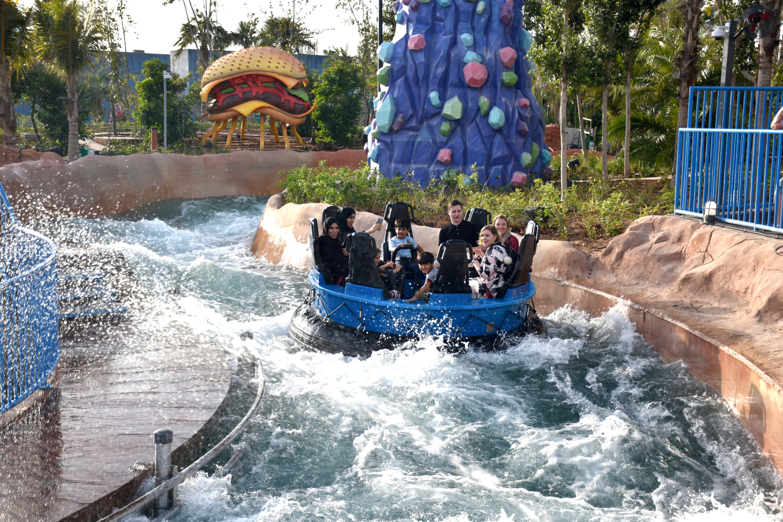 River Raft Ride at MOTIONGATE