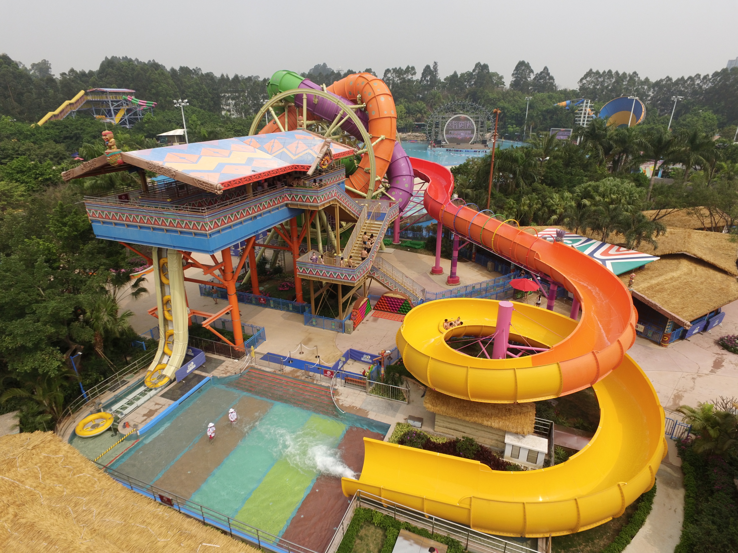 SlideWheel, Chimelong Waterpark, Zhuhai, China