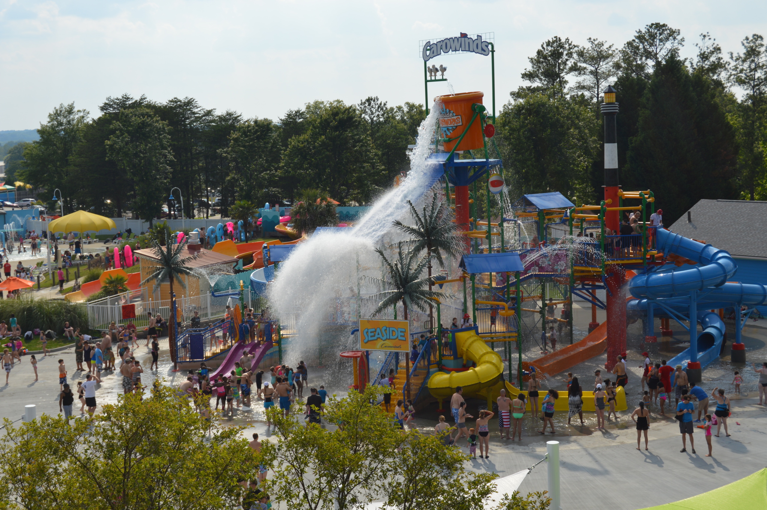RainFortress, Carowinds Carolina Harbor, South Carolina, USA