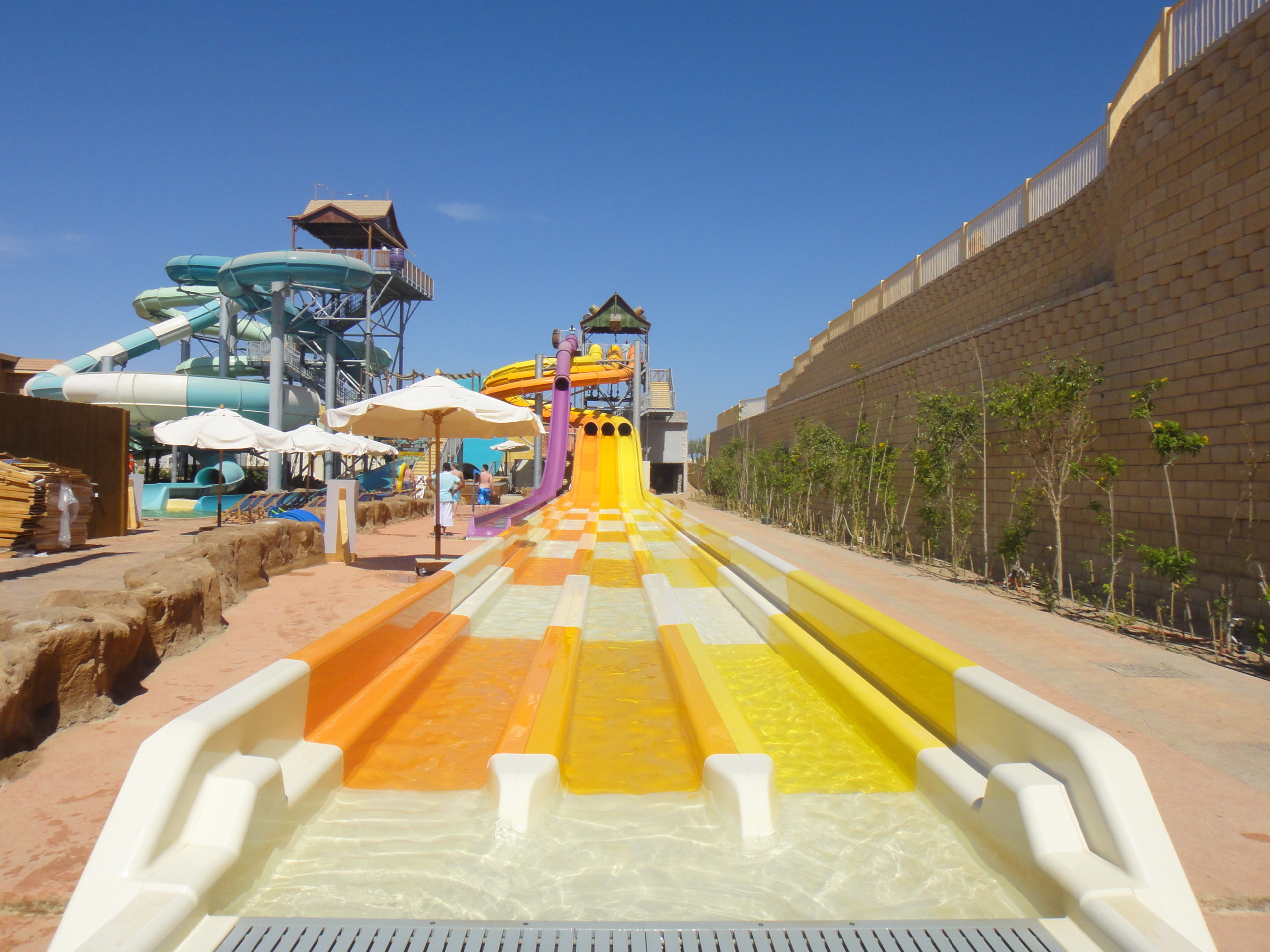 Slide Tower, Coral Sea Holiday Resort and Aqua Park, Sharm El Sheikh, Egypt