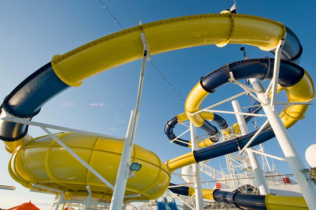 Champagne Bowl Water Slide for Carnival Cruise Ship 'Dream'