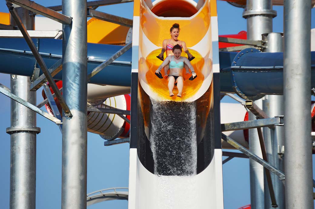 Colorado Drop Water Slide A High Thrill Slide from WhiteWater