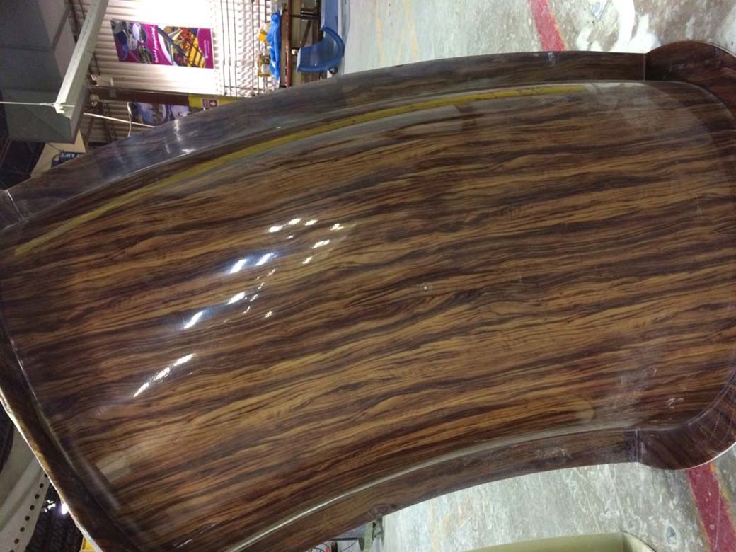 fiberglass finish options veils for water slides