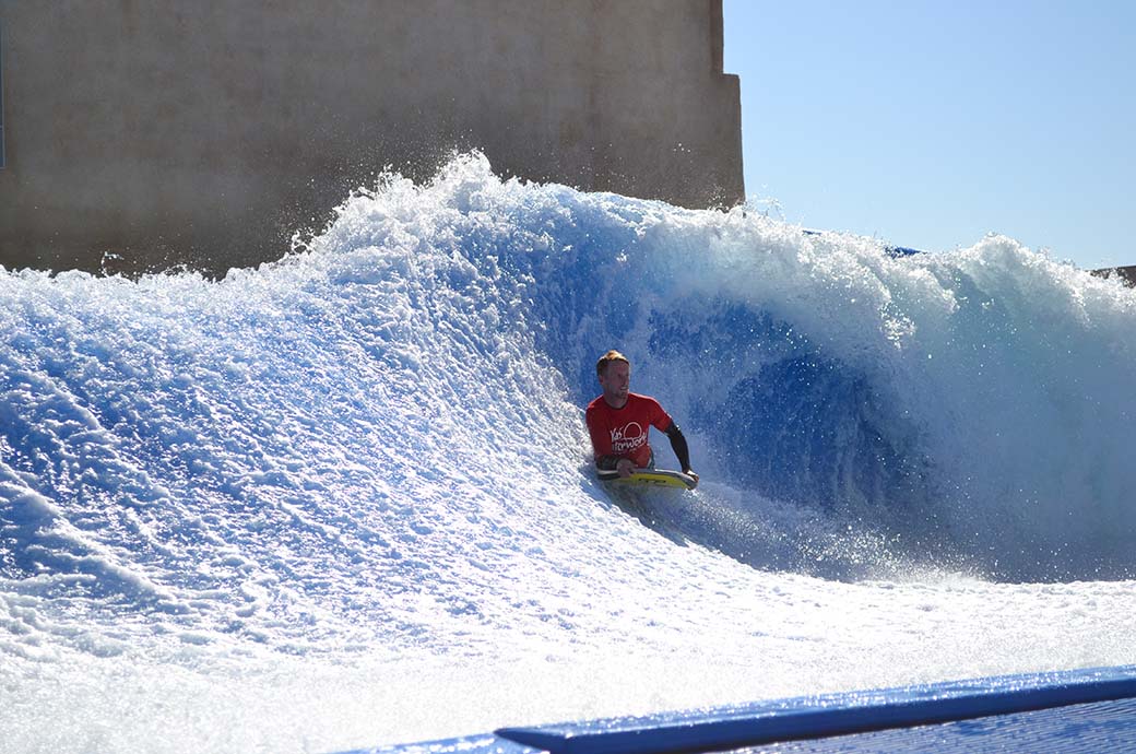 Flowcurl Surf Machine by FlowRider - Yas Waterworld, Abu Dhabi, United Arab Emirates