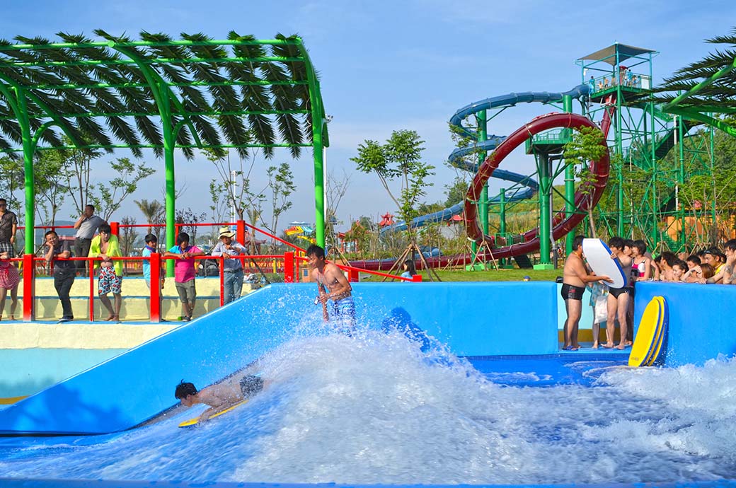 FlowRider Double Surf Machine Manufacturer - Happy Magic Watercube, Nanjing, China