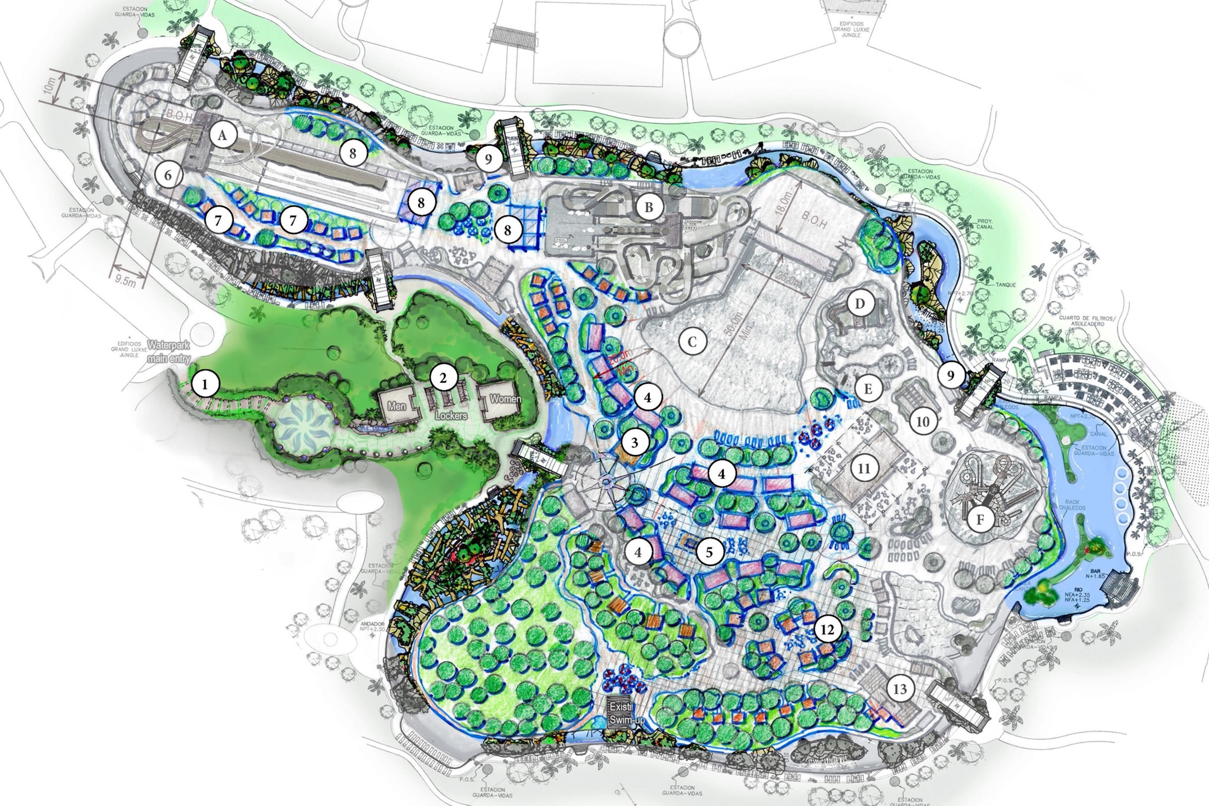 sustainable water park plan