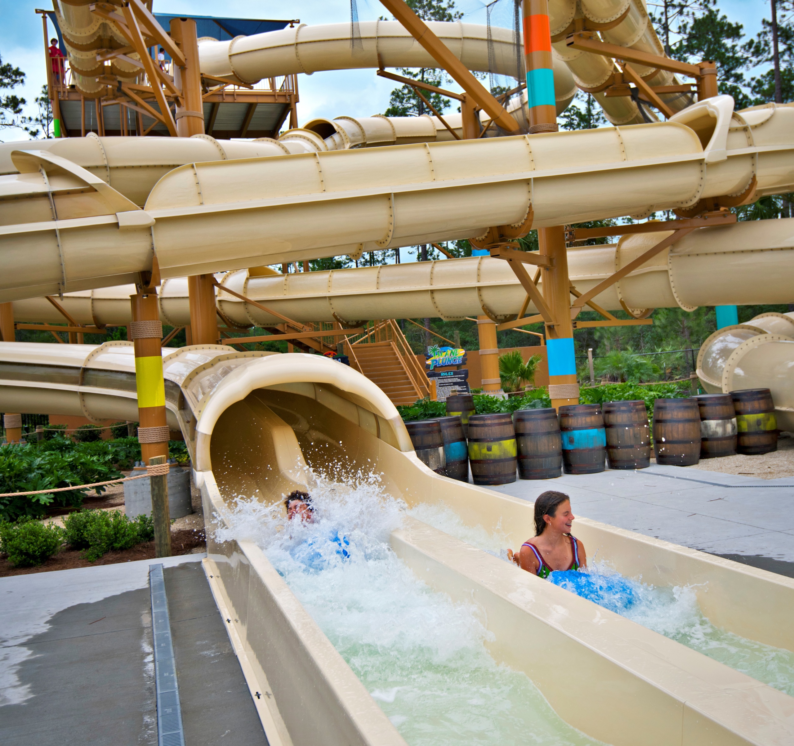 Parallel Pursuit, Nocatee Splash Water Park, Ponte Vedra Beach, USA, WhiteWater West