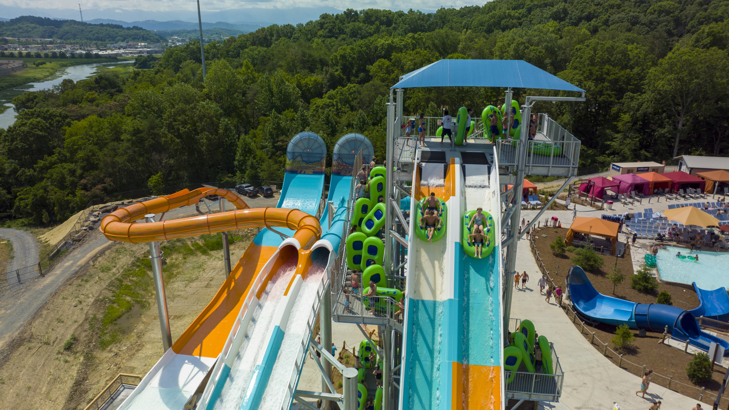 The Edge, Soaky Mountain Water Park, Sevierville, USA