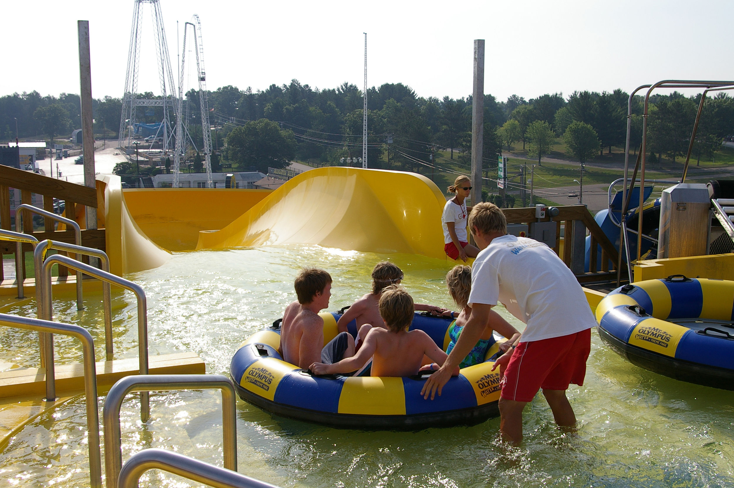 Family Raft Ride, Mt.Olympus, Wisconsin Dells, USA