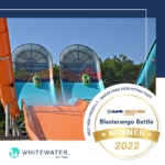 IAAPA 2022 Brass Ring Award Best New Product WhiteWater Blasterango Battle