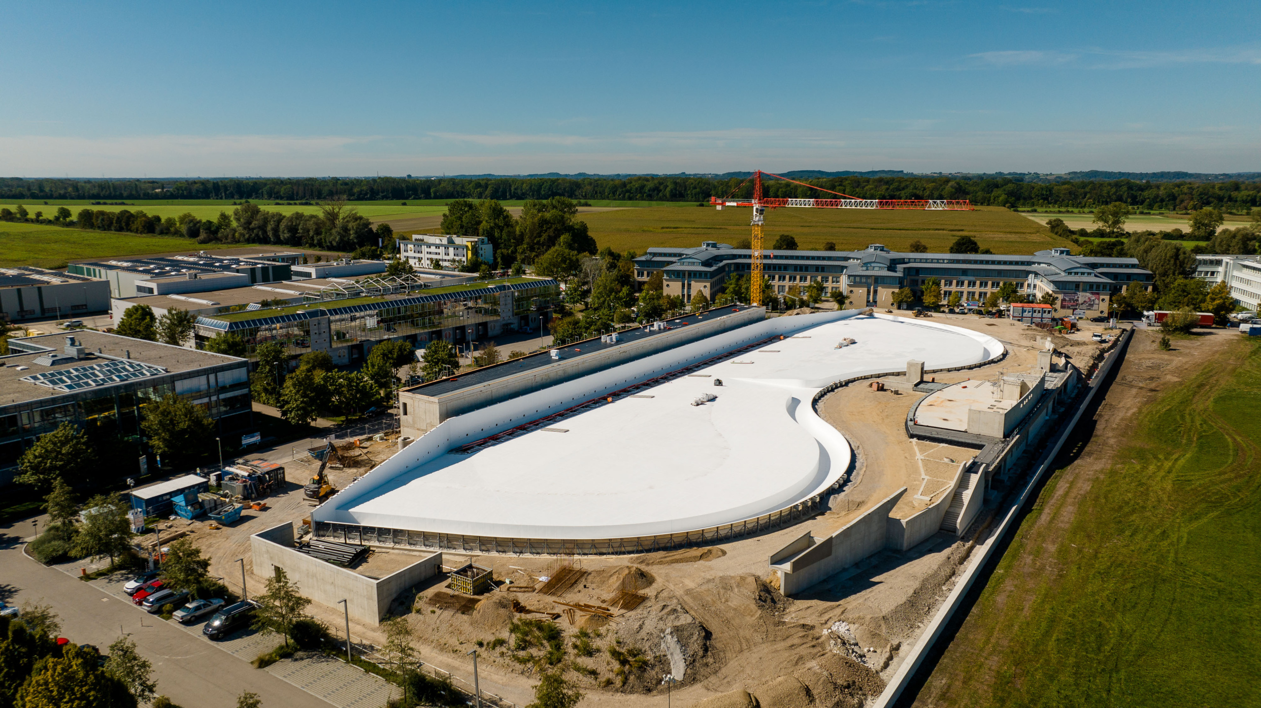 Surf lagoon under construction