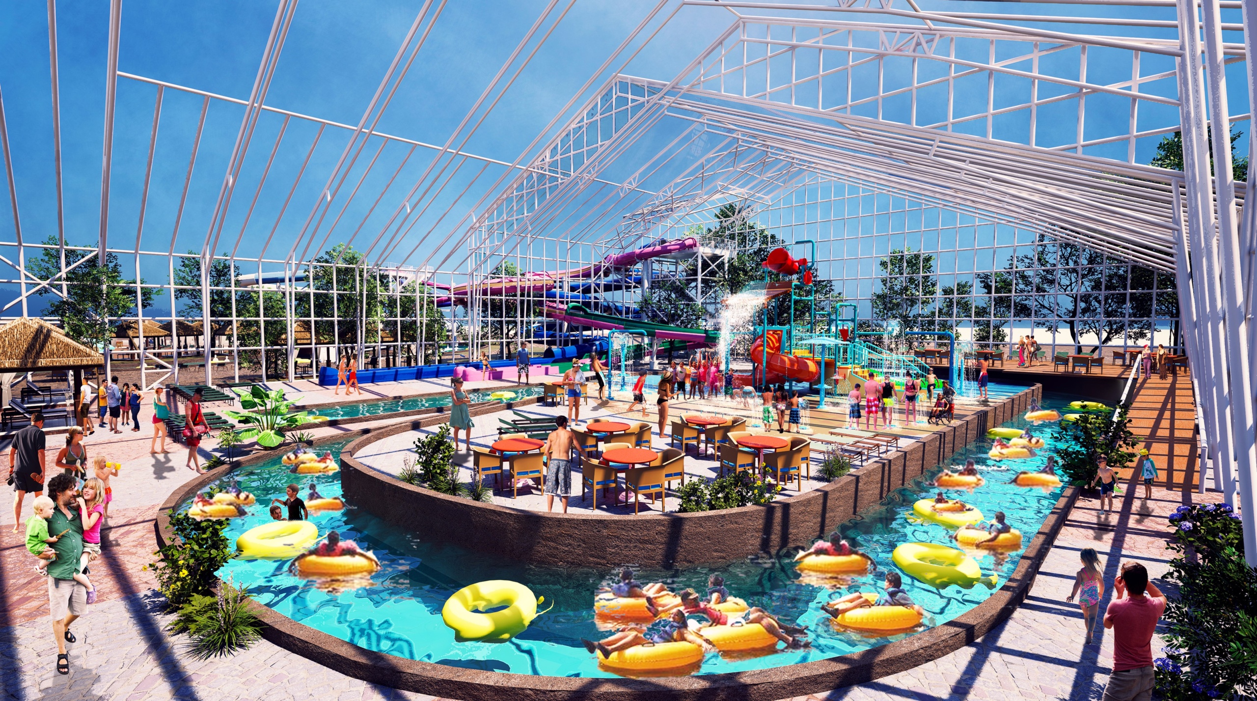 water park under construction