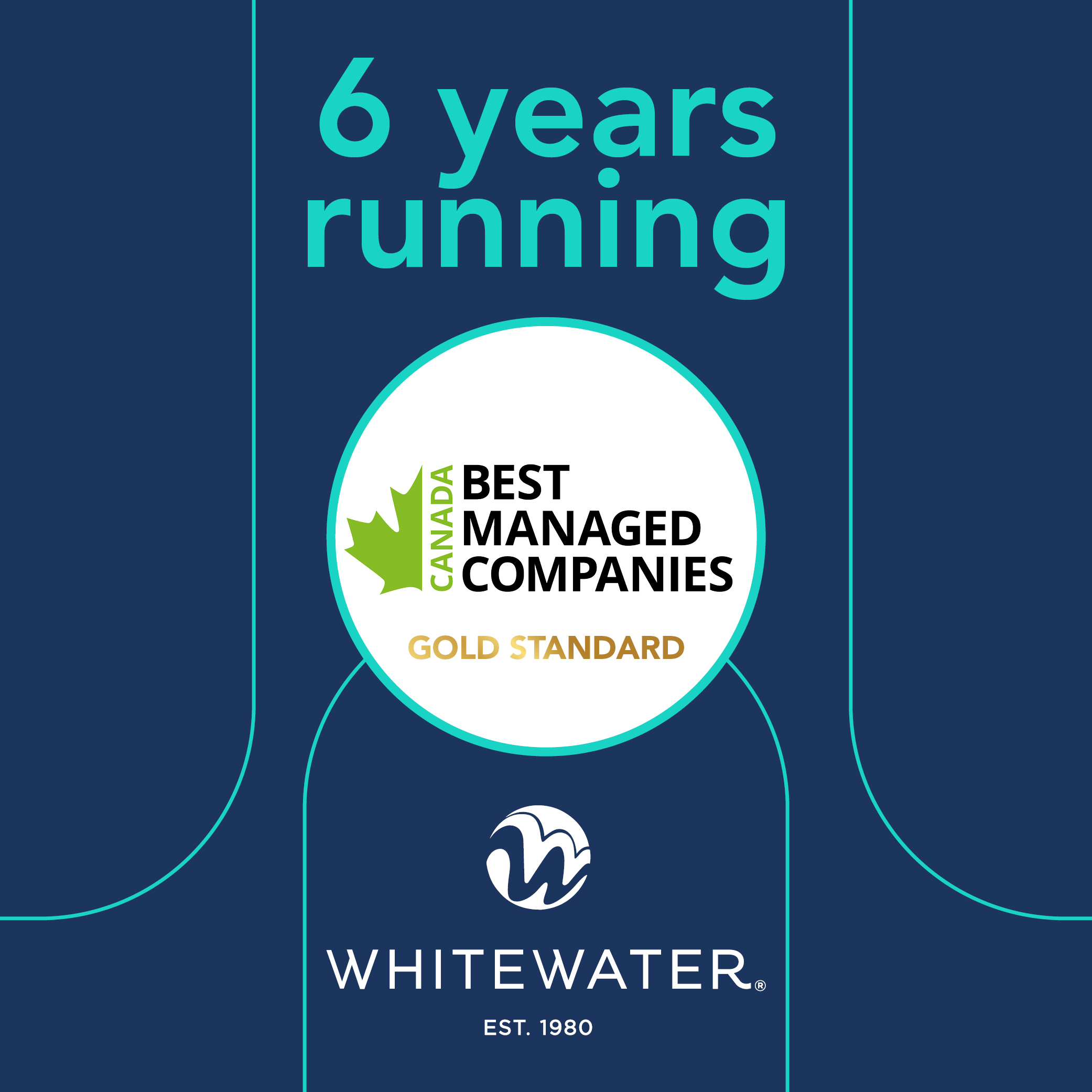 Canada's Best Managed Companies logo and WhiteWater logo