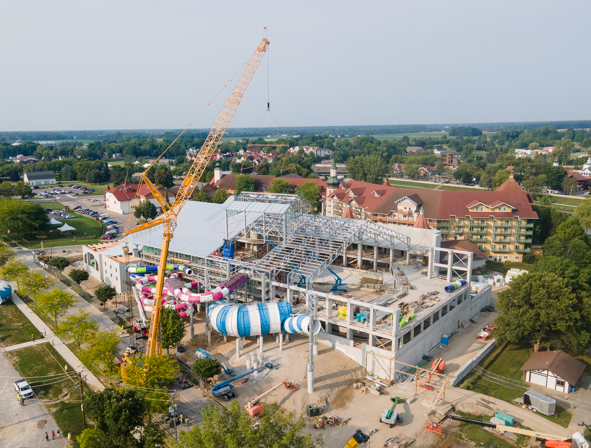 water park construction photo