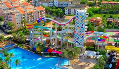 Water coaster and tower