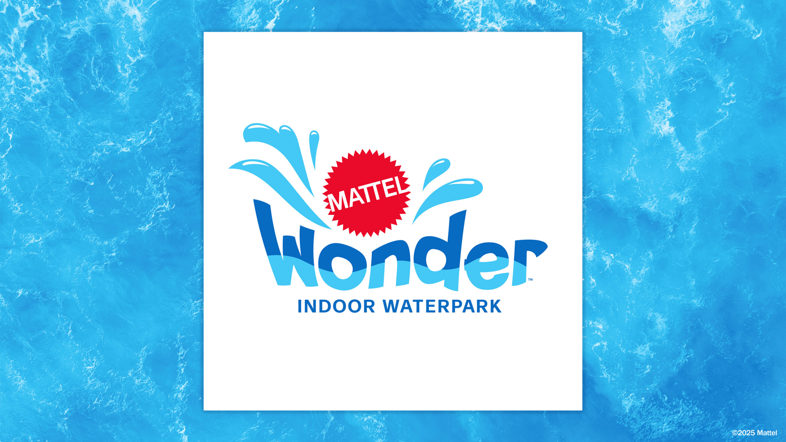 Mattel Wonder Indoor Waterparks Logo