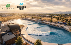 A render of a surf lagoon