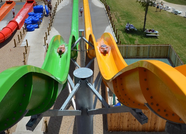 Speed Slide - Hawaiian Falls, Waco, TX, USA