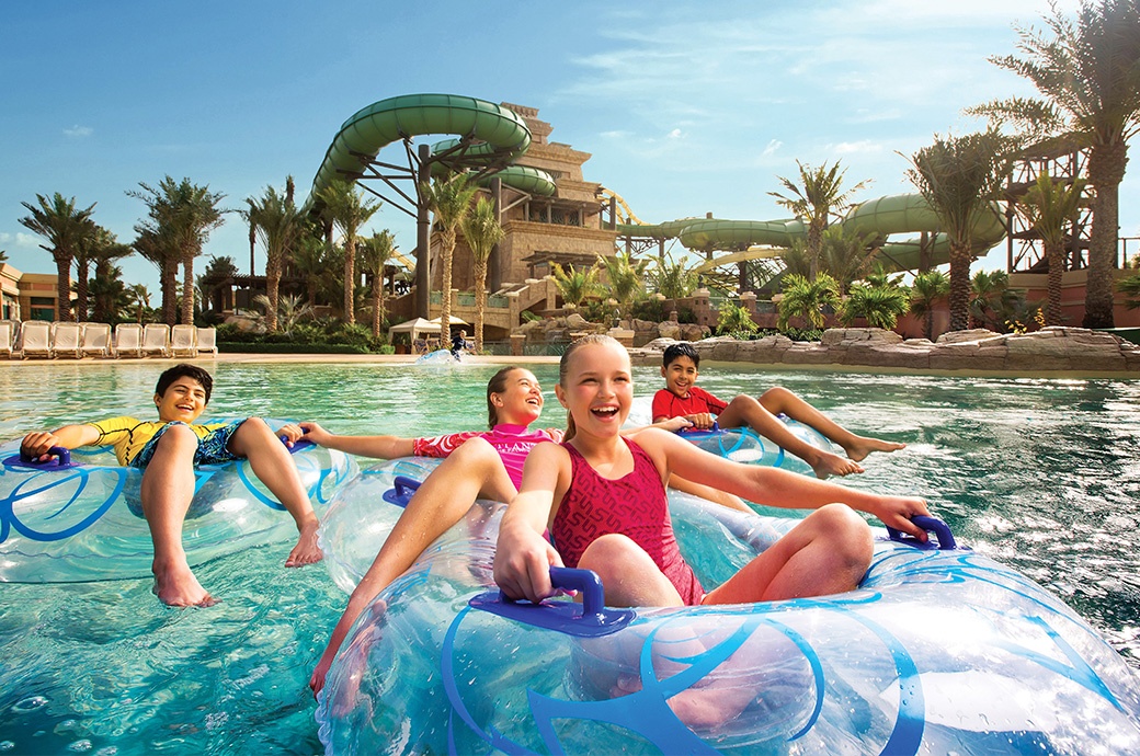 Family Wave Pool - Aquaventure Waterpark, Atlantis The Palm, Dubai, United Arab Emirates
