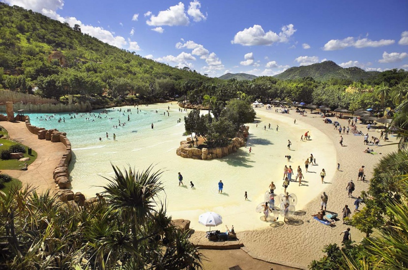 Family Wave Pool - Sun City Valley of the Waves, South Africa