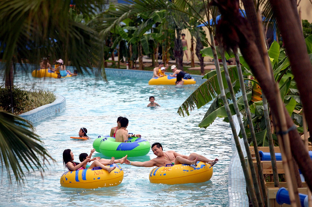 Lazy River - Chime Long Waterpark, Guangzhou, China