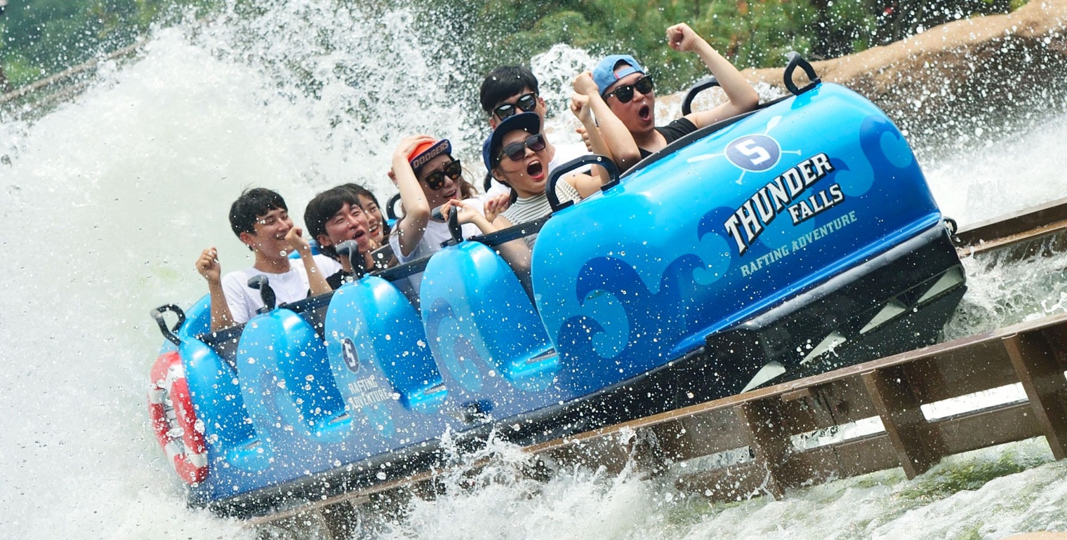 Super Flume - Everland Theme Park, Korea