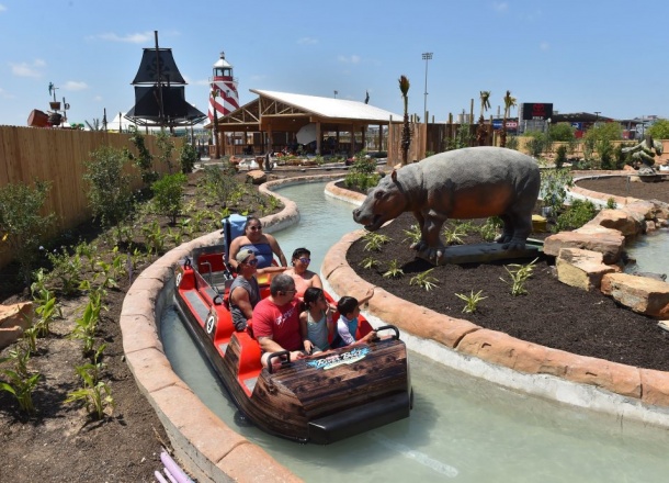 Water Transportation – Morgan’s Inspiration Island, San Antonio, Texas, US