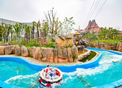Spinning Rapids Ride - Haichang Ocean Park, Shanghai, China