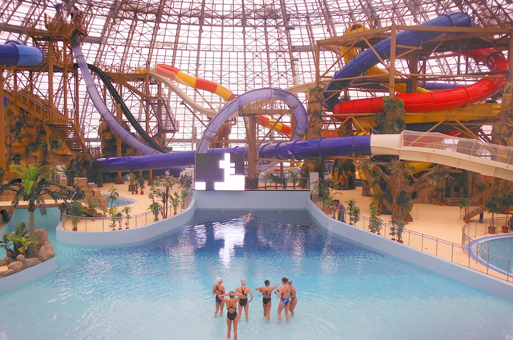 Overview, AquaSferra Donetzk Indoor Waterpark, Ukraine