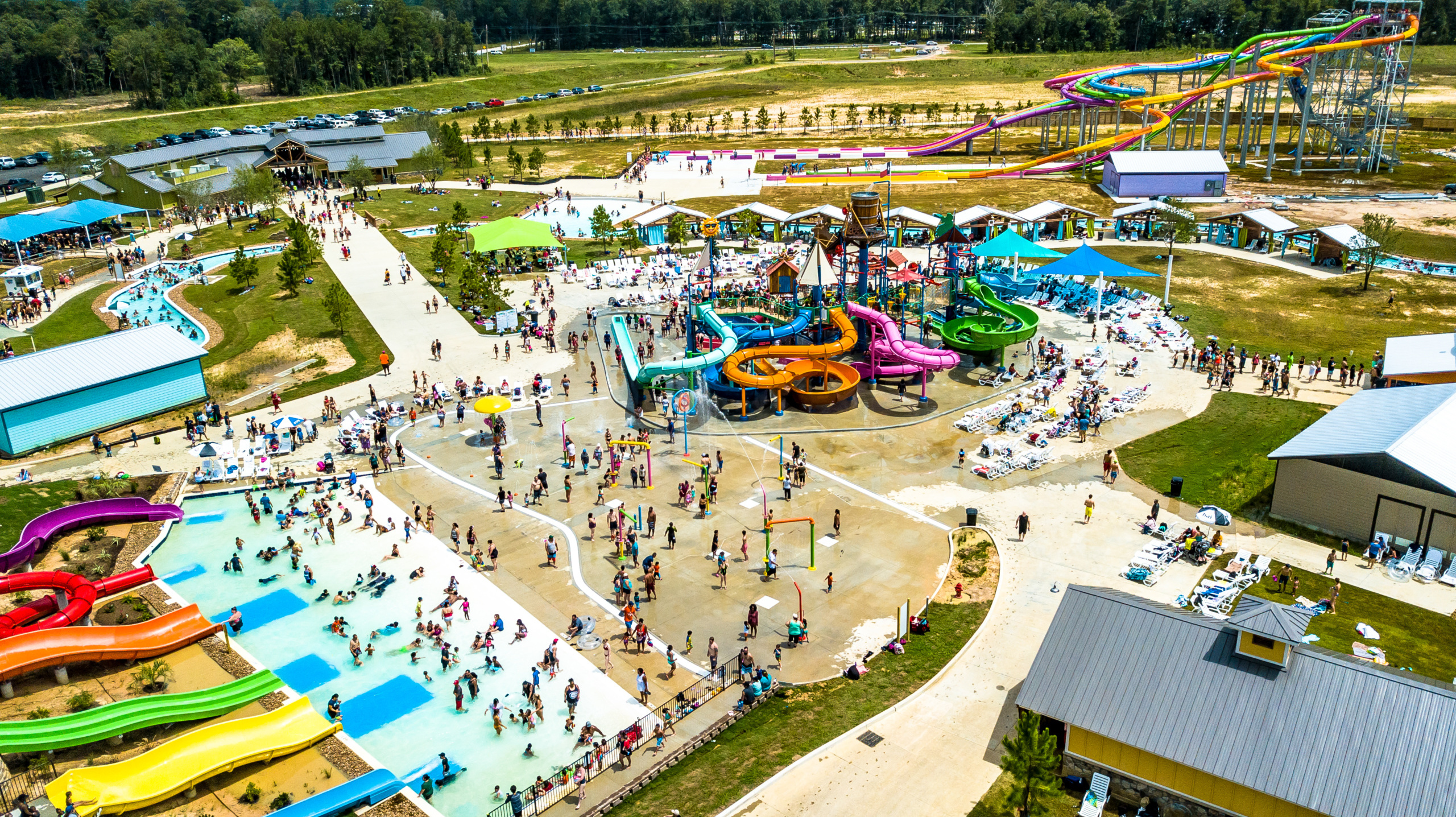 Overview, Big Rivers Waterpark & Adventures New Caney, USA