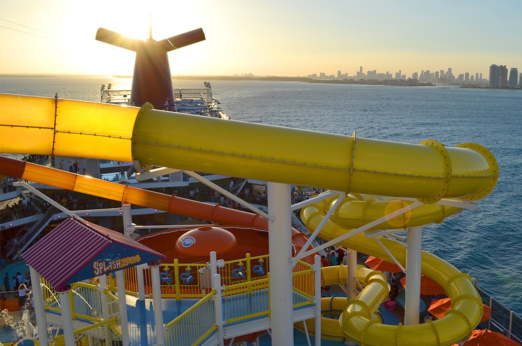 AquaTube, Carnival Cruise Line, Carnival Breeze