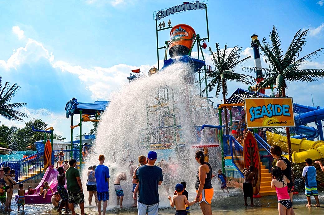 RainFortress, Carowinds Carolina Harbor, South Carolina, USA