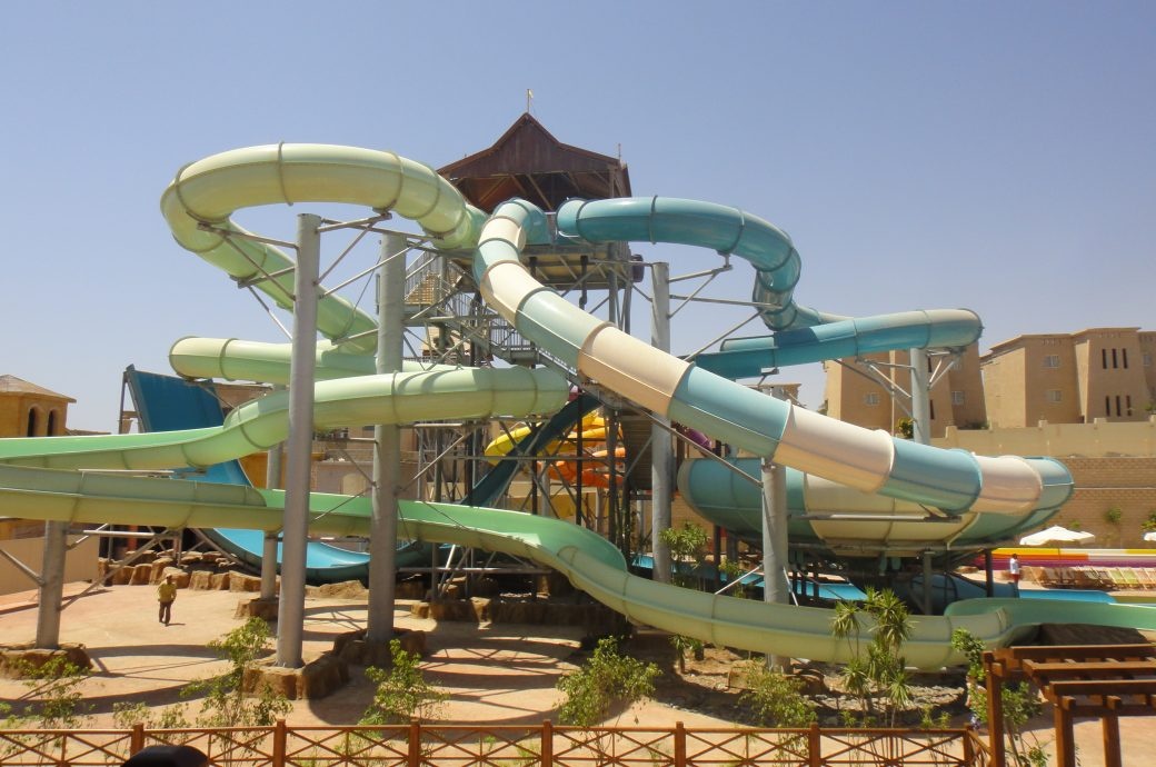 Inner Tube Slide, Coral Sea Holiday Resort and Aqua Park, Sharm El Sheikh, Egypt