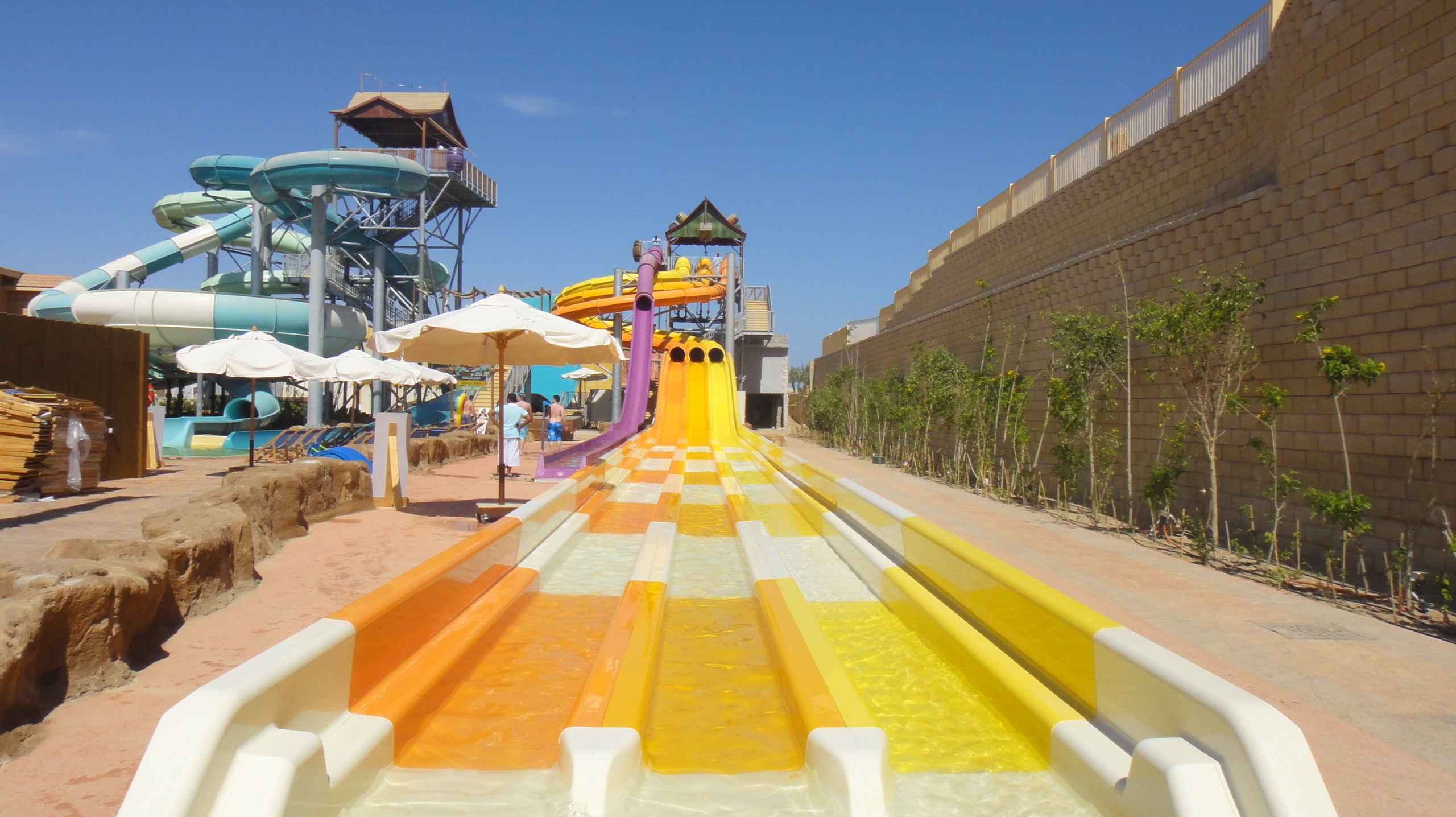 Slide Tower, Coral Sea Holiday Resort and Aqua Park, Sharm El Sheikh, Egypt