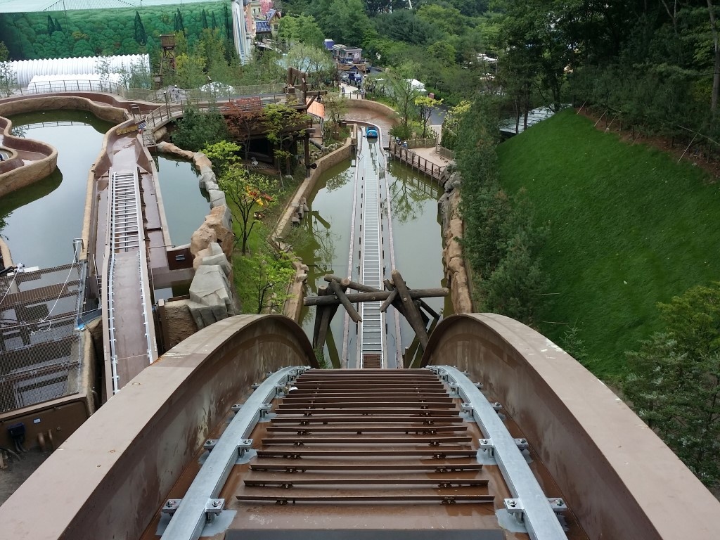 Super Flume, Wave Pool, Caribbean Bay Everland Resort, Korea