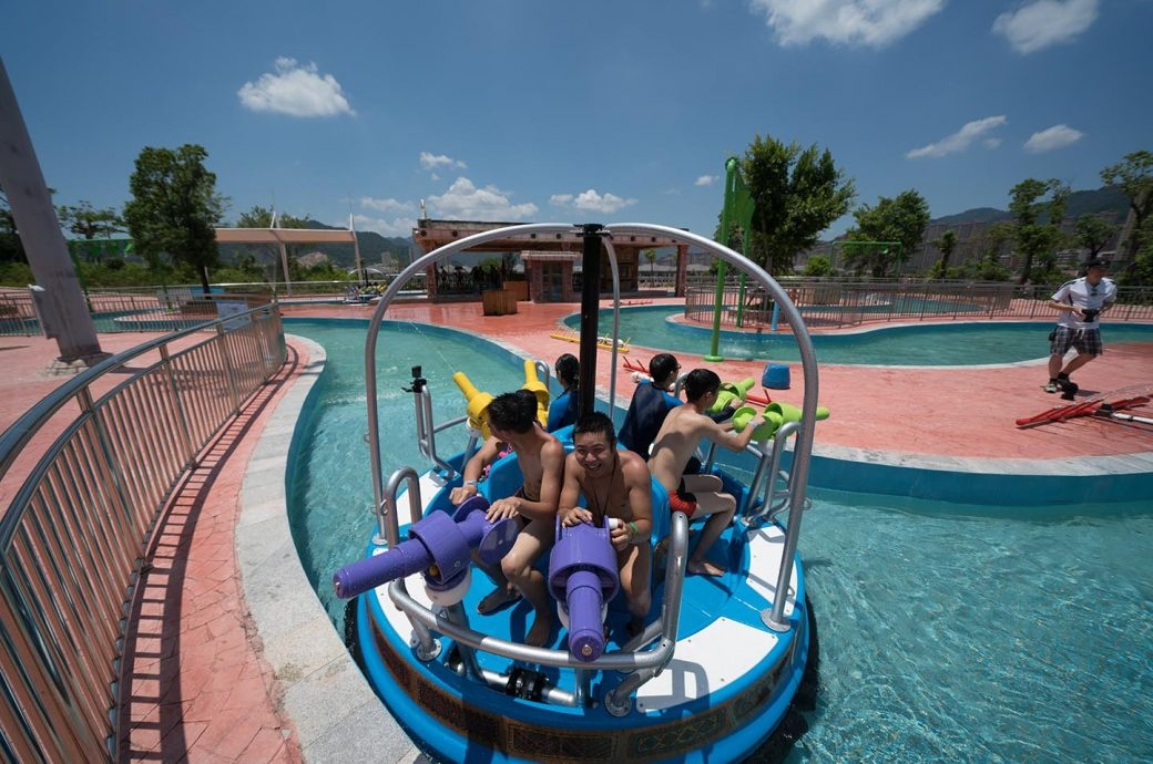 Raft Battle, Gui'an Water Park, Fuzhou, China