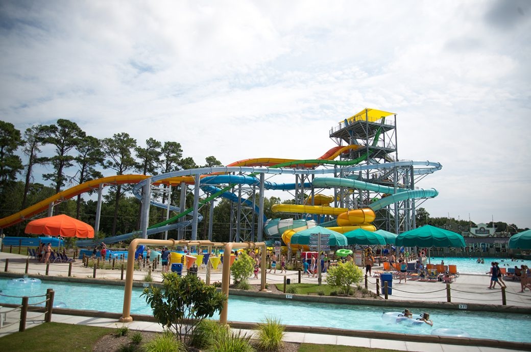 Slide Tower, H2OBX, Powells Point, USA