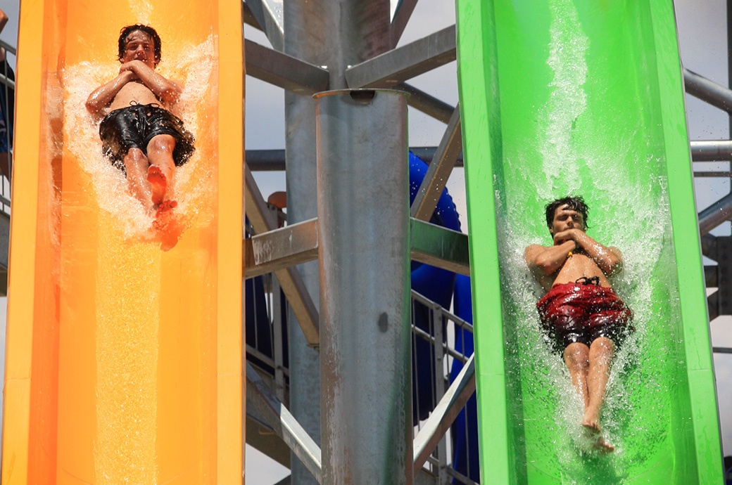 Speed Slide, Hawaiian Falls Waco, USA