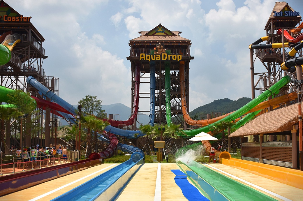 AquaLoop, Lotte Gimhae Waterpark, Korea