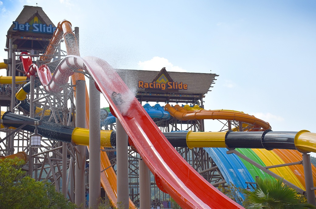 Speed Slide, Lotte Gimhae Waterpark, Korea