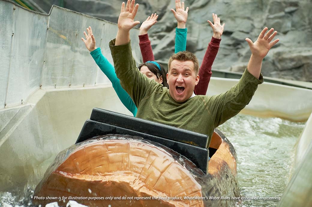 Log Flume, Mall of America, Minneapolis, USA