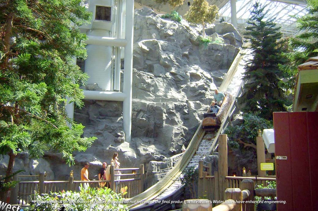 Log Flume, Mall of America, Minneapolis, USA