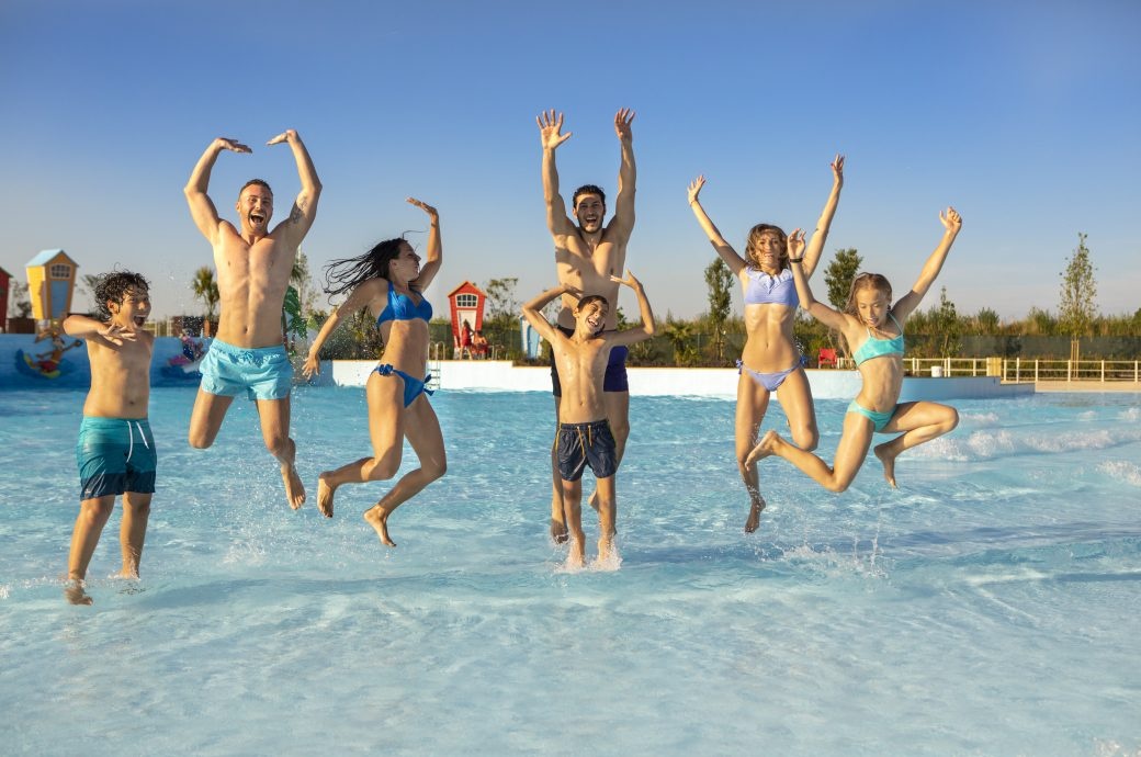 Wave Pool, Mirabeach at Mirabilandia, Ravenna, Italy