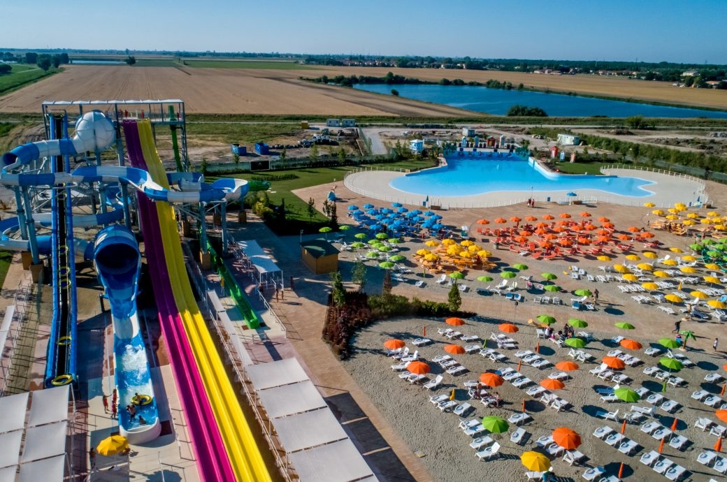 Slide Tower, Mirabeach at Mirabilandia, Ravenna, Italy