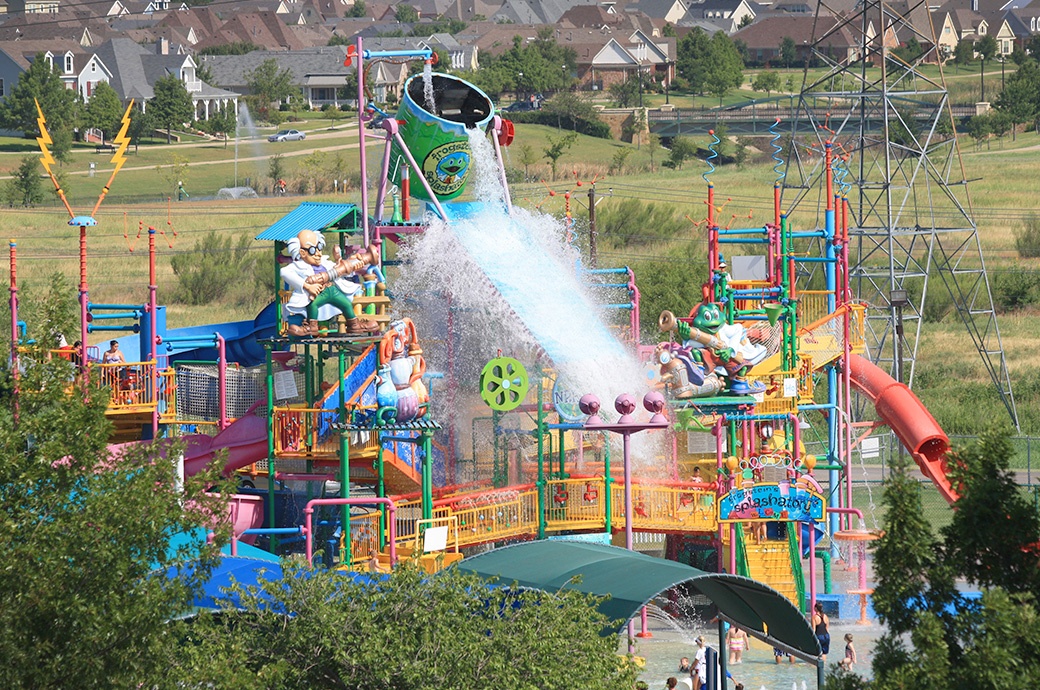 RainFortress, NRH20 Family Water Park, North Richland Hills, USA