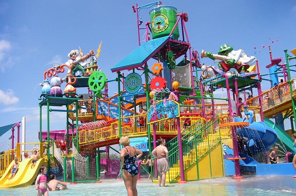 RainFortress, NRH20 Family Water Park, North Richland Hills, USA